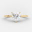 1.10 CT Heart Shaped Moissanite Solitaire Engagement Ring - crownmoissanite