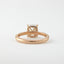1.5 CT Cushion Hidden Halo & Pave Moissanite Engagement Ring - crownmoissanite