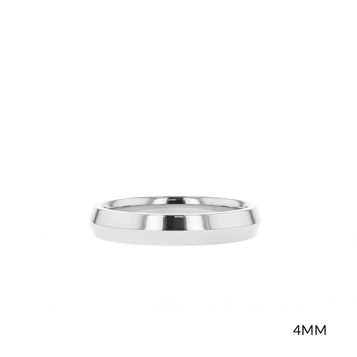 Polished Finish Yellow Gold Regular Men's Wedding Band - crownmoissanite