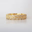 Round Stones Feather Style Men's Wedding Band - crownmoissanite