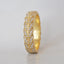 Round Stones Feather Style Men's Wedding Band - crownmoissanite