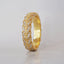 Round Stones Feather Style Men's Wedding Band - crownmoissanite