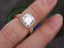 1.0 CT Cushion Shaped Moissanite Halo Bridal Ring Set - crownmoissanite