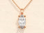 1.0 CT Marquise Moissanite Diamond Solitaire Necklace - crownmoissanite