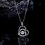 0.50 CT Round Moissanite Diamond Heart Shaped Pendant Necklace - crownmoissanite