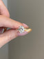 3.0 CT Oval Shaped Moissanite Solitaire Engagement Ring - crownmoissanite