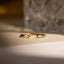 0.20 TCW Marquise Moissanite Duo Open Wedding Band - crownmoissanite