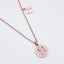 Customized "H" Letter Moissanite Diamond Necklace - crownmoissanite