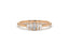 0.25 TCW Baguette Cut Five Stone Moissanite Wedding Band