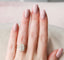 3.5 CT Radiant Halo Style Moissanite Engagement Ring - crownmoissanite