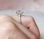 6.0 CT Cushion Solitaire & Pave Setting Moissanite Engagement Ring - crownmoissanite