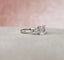 3.0 CT Princess Cut Three Stone Moissanite Engagement Ring - crownmoissanite