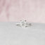 2.0 CT Cushion Cut Pave Setting Moissanite Engagement Ring - crownmoissanite