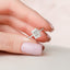 2.0 CT Radiant Hidden Halo & Pave Setting Moissanite Engagement Ring - crownmoissanite