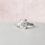 3.5 CT Oval Cut Three Stone Moissanite Engagement Ring - crownmoissanite