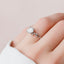 2 CT Round Cut Twig Pave Setting Moissanite Engagement Ring - crownmoissanite