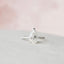 2.0 CT Pear Cut Pave & Hidden Halo Style Moissanite Engagement Ring - crownmoissanite