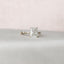 3.5 CT Radiant Cut Dainty Pave Moissanite Engagement Ring - crownmoissanite