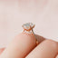 3.5 CT Oval Cut Solitaire Style Moissanite Engagement Ring - crownmoissanite
