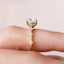2.0 CT Cushion Shaped Moissanite Solitaire Engagement Ring - crownmoissanite