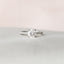 1.5 CT Round Shaped Moissanite Solitaire Engagement Ring - crownmoissanite
