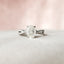 1.50 CT Oval Shaped Moissanite Twisted Pave Engagement Ring - crownmoissanite