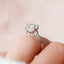4.0 CT Cushion Cut Solitaire Style Moissanite Engagement Ring - crownmoissanite