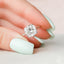4.0 CT Cushion Cut Solitaire Style Moissanite Engagement Ring - crownmoissanite