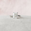4.0 CT Radiant Solitaire Style Moissanite Engagement Ring - crownmoissanite