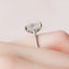 4.0 CT Radiant Solitaire Style Moissanite Engagement Ring - crownmoissanite