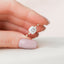 2.0 CT Cushion Shaped Moissanite Solitaire Engagement Ring - crownmoissanite