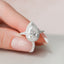 3.0 CT Pear Halo & Split Shank Moissanite Engagement Ring - crownmoissanite