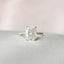 2.0 CT Cushion Shaped Moissanite Hidden Halo Engagement Ring - crownmoissanite