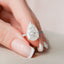 4.5 CT Pear Milgrain Pave Vintage Style Moissanite Engagement Ring - crownmoissanite