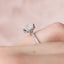 2.0 CT Cushion Hidden Halo & Pave Moissanite Engagement Ring - crownmoissanite