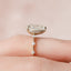 2.0 CT Pear Dainty Pave & Hidden Halo Moissanite Engagement Ring - crownmoissanite