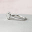 3.0 CT Oval Solitaire & Pave Setting Moissanite Engagement Ring - crownmoissanite