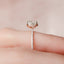 1.0 CT Oval Hidden Halo & Pave Setting Moissanite Engagement Ring - crownmoissanite
