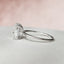 6.0 CT Cushion Cut Solitaire Solitaire Moissanite Engagement Ring - crownmoissanite