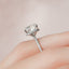 4.5 CT Cushion Hidden Halo & Pave Moissanite Engagement Ring - crownmoissanite
