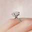 4.5 CT Cushion Hidden Halo & Pave Moissanite Engagement Ring - crownmoissanite