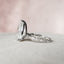 4.5 CT Pear Milgrain Pave Vintage Style Moissanite Engagement Ring - crownmoissanite