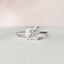3.0 CT Cushion Hidden Halo Moissanite Engagement Ring - crownmoissanite