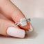 2.0 CT Cushion Hidden Halo Criss Cross Moissanite Engagement Ring - crownmoissanite