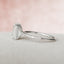 3.0 CT Oval Hidden Halo & Pave Moissanite Engagement Ring - crownmoissanite