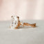 2.0 CT Oval Shaped Moissanite Twig Style Engagement Ring - crownmoissanite