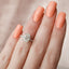 2 CT Oval Cut Moissanite Engagement Ring With Pave Setting - crownmoissanite