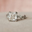 1.50 CT Cushion Shaped Moissanite Twig Style Engagement Ring - crownmoissanite