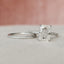 1.0 -3.0 CT Radiant Cut Hidden Halo Moissanite Bridal Ring Set - crownmoissanite