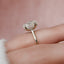 3.0 CT Oval Cut Solitaire Style Moissanite Engagement Ring - crownmoissanite